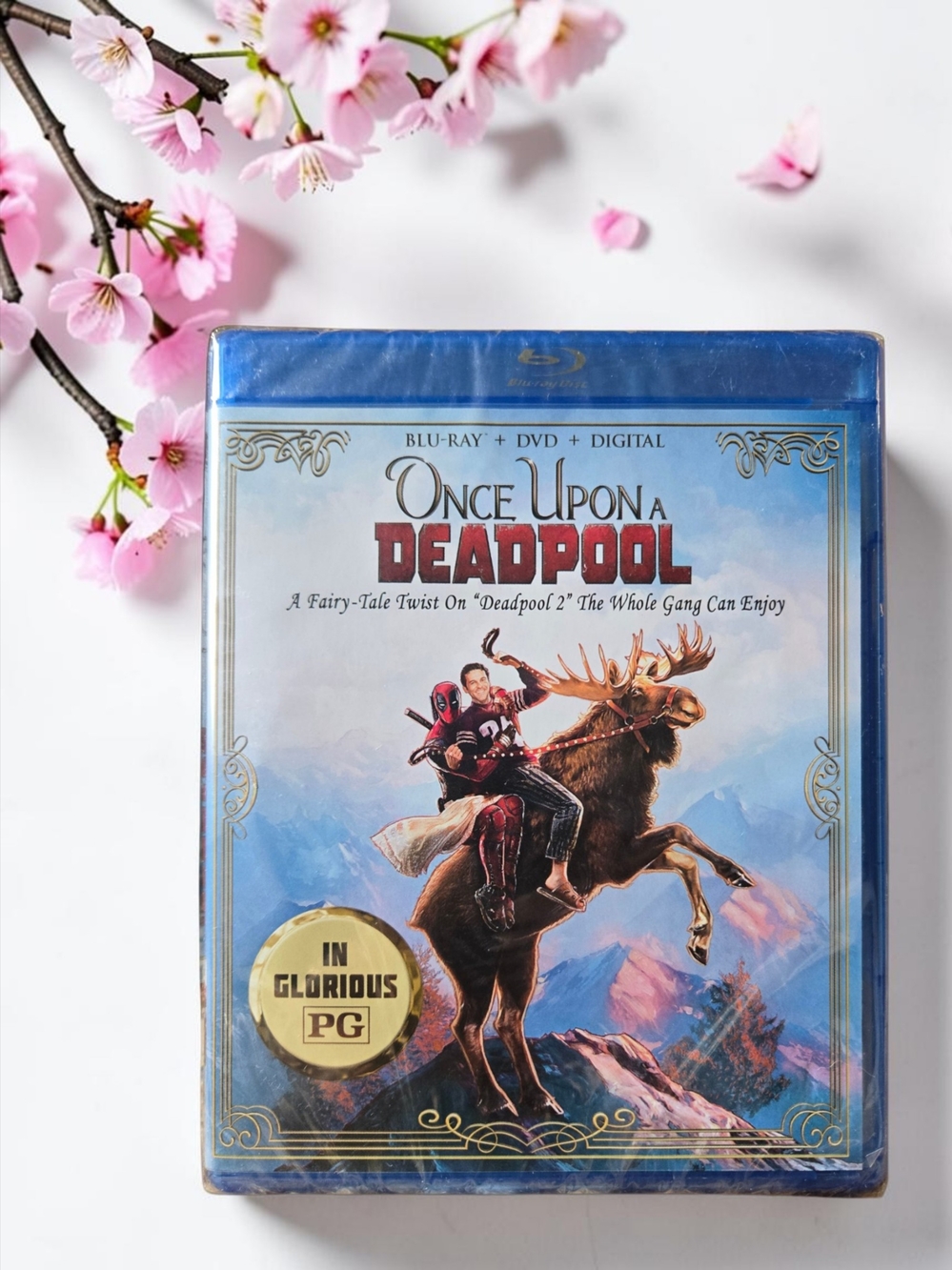 Once Upon a Deadpool Blu‑Ray + DVD + Digital Code PG‑13 Version • New